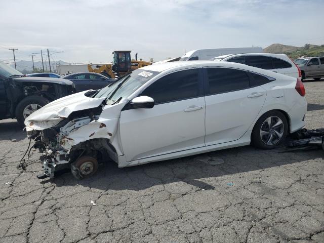 2HGFC2F65KH537522 - 2019 HONDA CIVIC LX WHITE photo 1