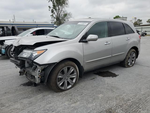 2HNYD2H70BH549209 - 2011 ACURA MDX ADVANCE SILVER photo 1