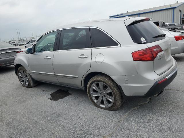 2HNYD2H70BH549209 - 2011 ACURA MDX ADVANCE SILVER photo 2