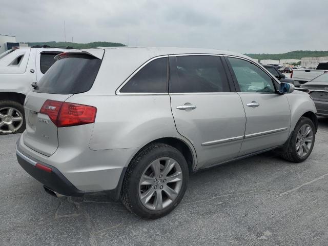 2HNYD2H70BH549209 - 2011 ACURA MDX ADVANCE SILVER photo 3