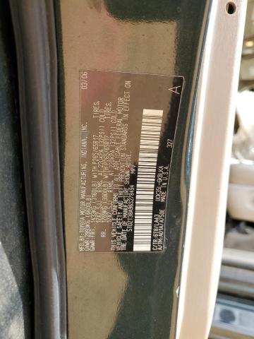 5TDZT38A96S278494 - 2006 TOYOTA SEQUOIA LIMITED GREEN photo 13