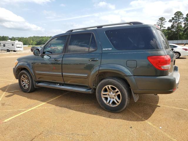 5TDZT38A96S278494 - 2006 TOYOTA SEQUOIA LIMITED GREEN photo 2