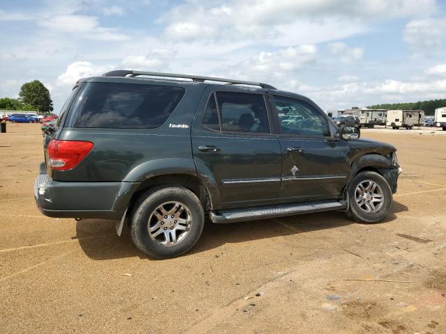 5TDZT38A96S278494 - 2006 TOYOTA SEQUOIA LIMITED GREEN photo 3