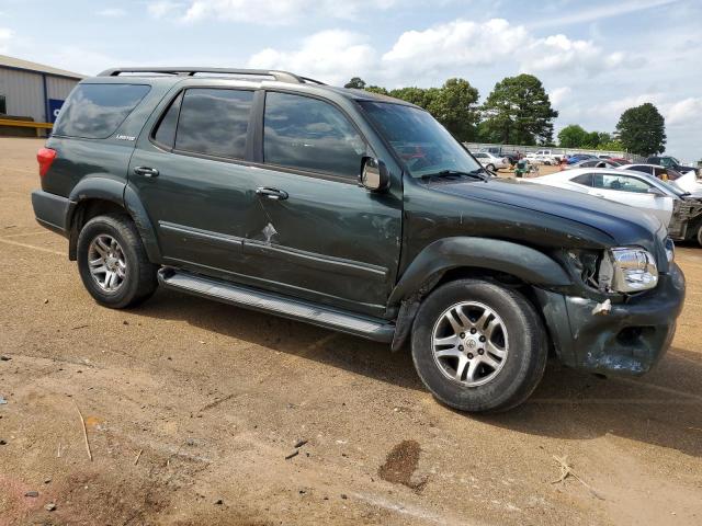 5TDZT38A96S278494 - 2006 TOYOTA SEQUOIA LIMITED GREEN photo 4