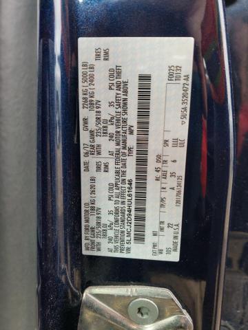 5LMCJ2D94HUL61646 - 2017 LINCOLN MKC SELECT 蓝色 照片 13