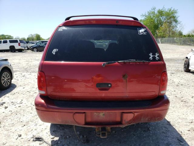 1B4HS28N1YF216311 - 2000 DODGE DURANGO RED photo 6