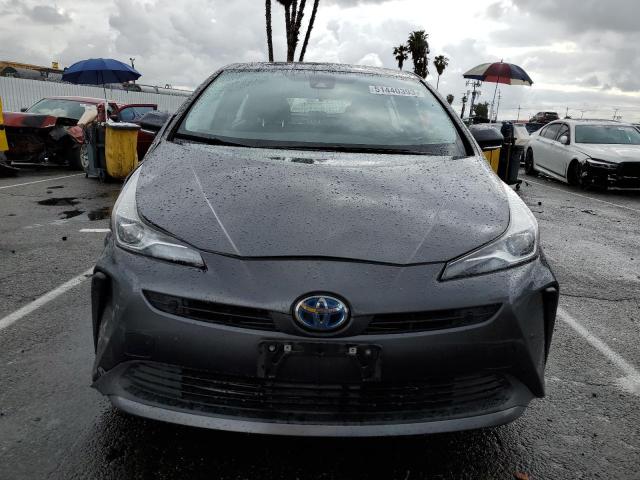 JTDKARFU1L3117965 - 2020 TOYOTA PRIUS L CHARCOAL photo 5