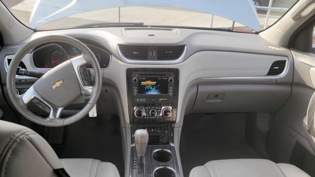 1GNKRLKD7DJ139629 - 2013 CHEVROLET TRAVERSE LTZ SILVER photo 9