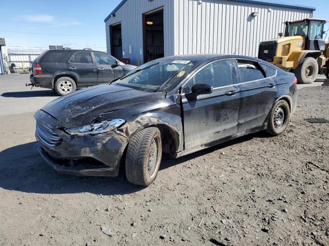 3FA6P0H79HR343544 - 2017 FORD FUSION SE BLACK photo 1