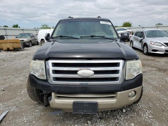 1FMFK17538LA87989 - 2008 FORD EXPEDITION EL EDDIE BAUER BLACK photo 5