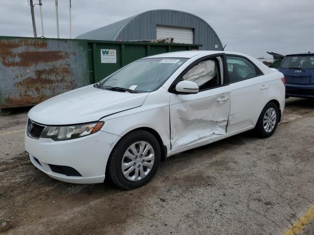 KNAFU4A24D5738444 - 2013 KIA FORTE EX WHITE photo 1