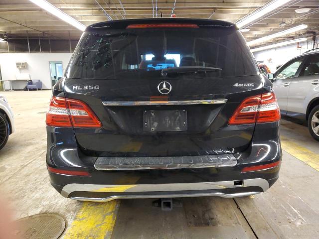 4JGDA5HB0FA613123 - 2015 MERCEDES-BENZ ML 350 4MATIC BLACK photo 6