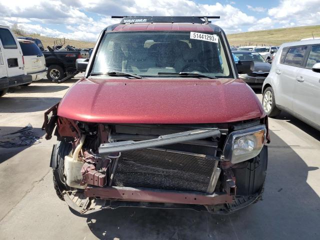 5J6YH28767L006199 - 2007 HONDA ELEMENT EX MAROON photo 5