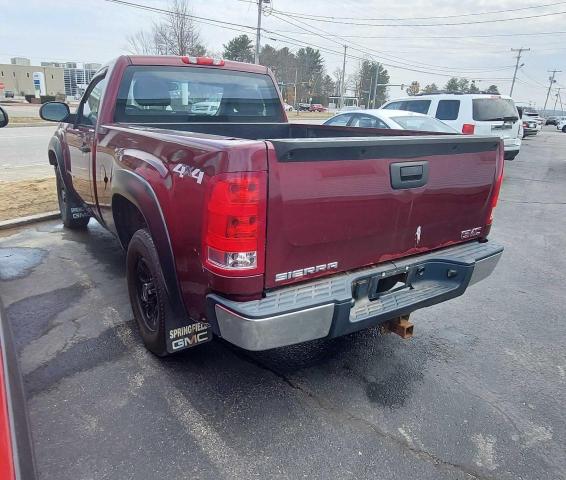 1GTEK14X89Z235932 - 2009 GMC SIERRA K1500 MAROON photo 3