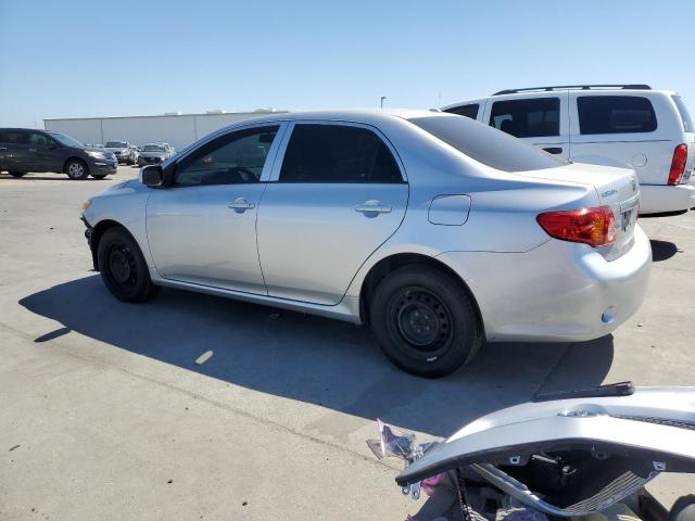 1NXBU4EE5AZ306996 - 2010 TOYOTA COROLLA LS BASE SILVER photo 2