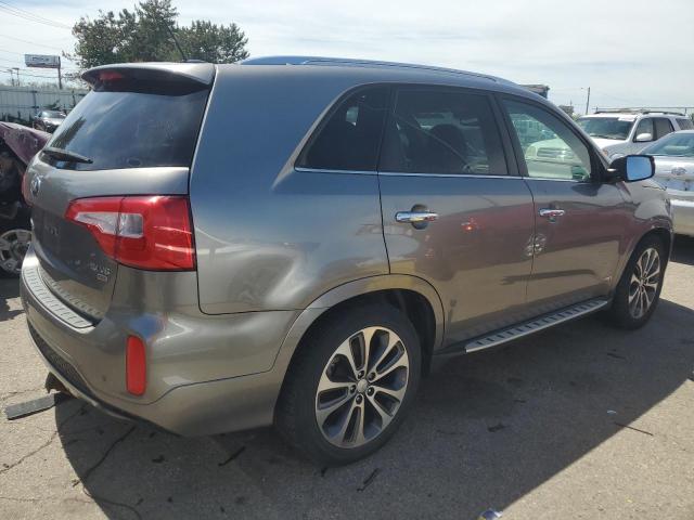 5XYKWDA73EG465982 - 2014 KIA SORENTO SX GRAY photo 3