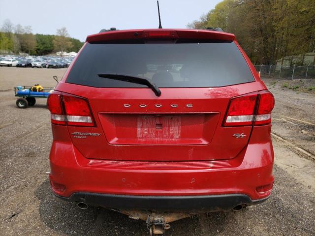 3C4PDDFG0GT213011 - 2016 DODGE JOURNEY R/T RED photo 6