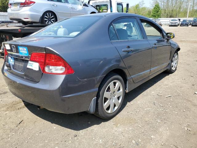 2HGFA1F59AH328497 - 2010 HONDA CIVIC LX GRAY photo 3