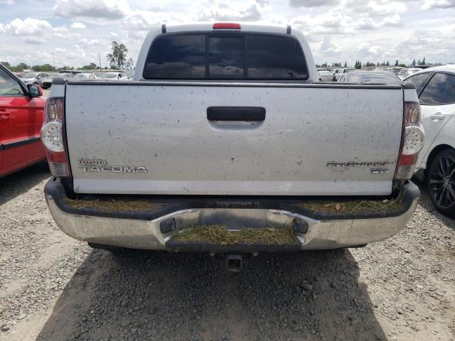 5TEJU4GN7AZ686296 - 2010 TOYOTA TACOMA DOUBLE CAB PRERUNNER SILVER photo 6