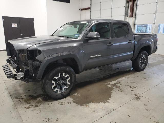 3TMAZ5CN4NM167254 - 2022 TOYOTA TACOMA DOUBLE CAB GRAY photo 1