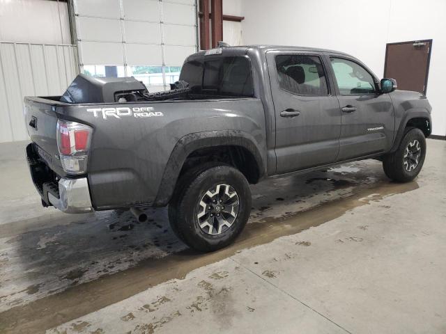 3TMAZ5CN4NM167254 - 2022 TOYOTA TACOMA DOUBLE CAB GRAY photo 3