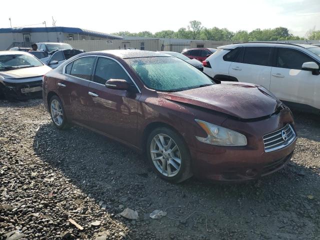 1N4AA5APXBC804405 - 2011 NISSAN MAXIMA S BURGUNDY photo 4