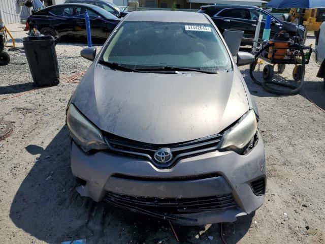 2T1BURHE9GC671796 - 2016 TOYOTA COROLLA L ვერცხლისფერი ფოტო 5