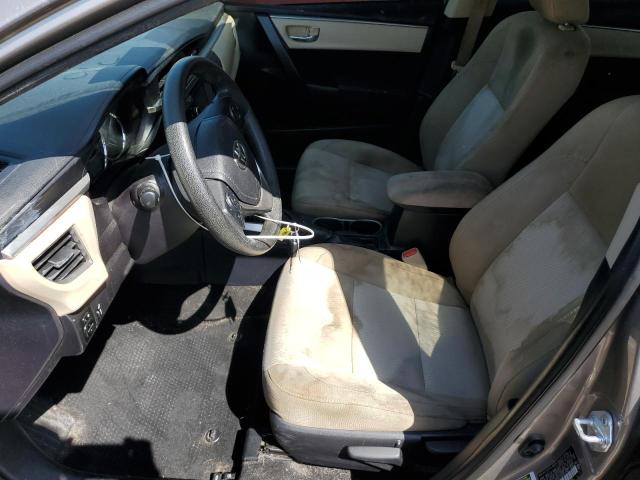 2T1BURHE9GC671796 - 2016 TOYOTA COROLLA L ვერცხლისფერი ფოტო 7