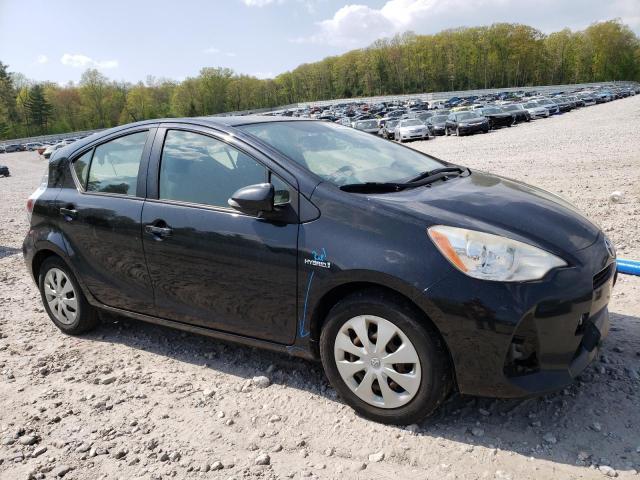 JTDKDTB35D1031587 - 2013 TOYOTA PRIUS C BLACK photo 4