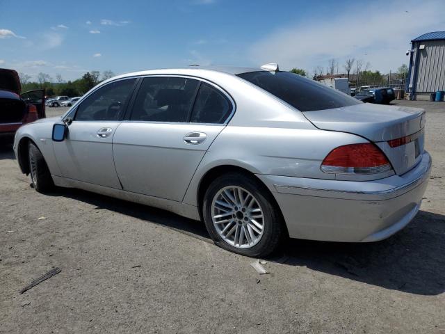 WBAGN63535DS56298 - 2005 BMW 745 LI SILVER photo 2