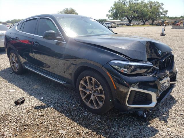 5UXCY6C06M9E51389 - 2021 BMW X6 XDRIVE40I BLACK photo 4