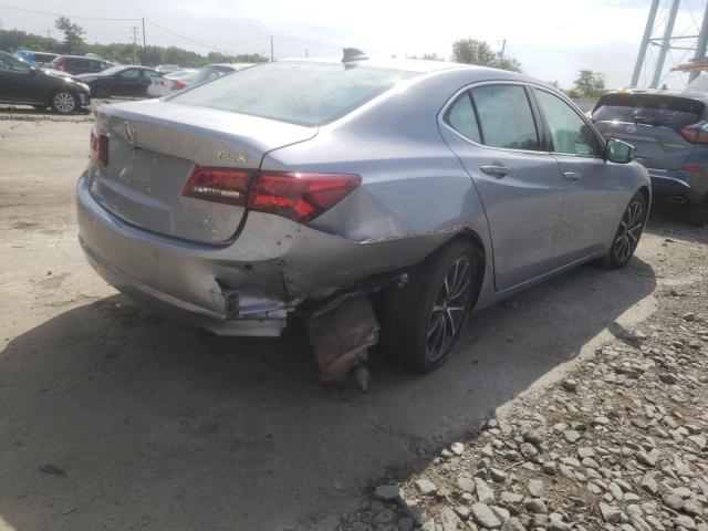 19UUB3F78FA010121 - 2015 ACURA TLX ADVANCE SILVER photo 4