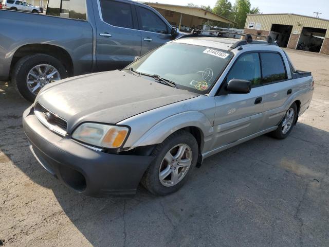 4S4BT62C336111603 - 2003 SUBARU BAJA SPORT SILVER photo 1