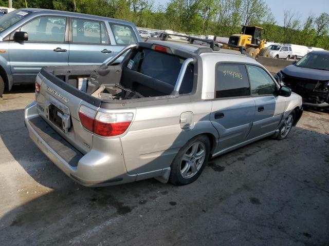 4S4BT62C336111603 - 2003 SUBARU BAJA SPORT SILVER photo 3