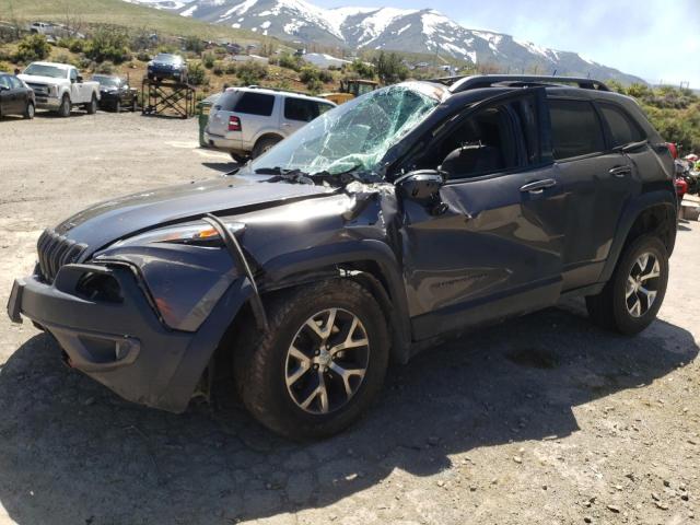 1C4PJMBS0EW201791 - 2014 JEEP CHEROKEE TRAILHAWK 石墨色 照片 1