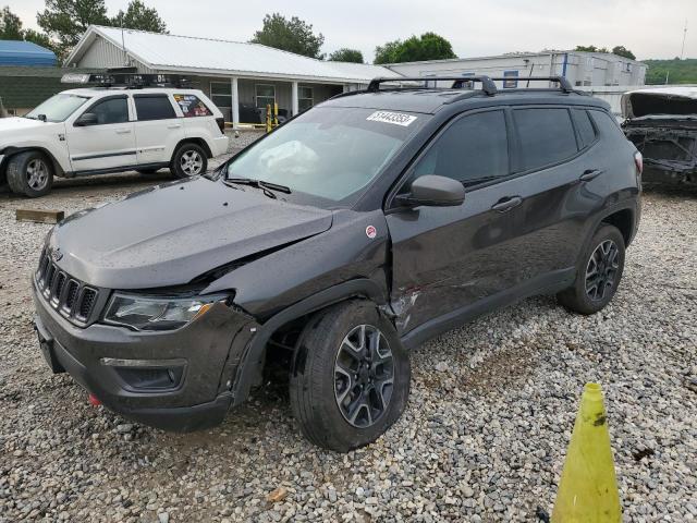 3C4NJDDB4KT595415 - 2019 JEEP COMPASS TRAILHAWK CHARCOAL photo 1