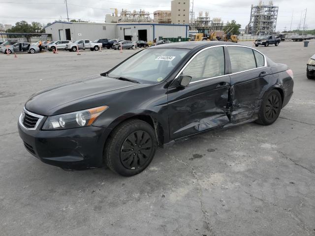 JHMCP26338C015221 - 2008 HONDA ACCORD LX BLACK photo 1