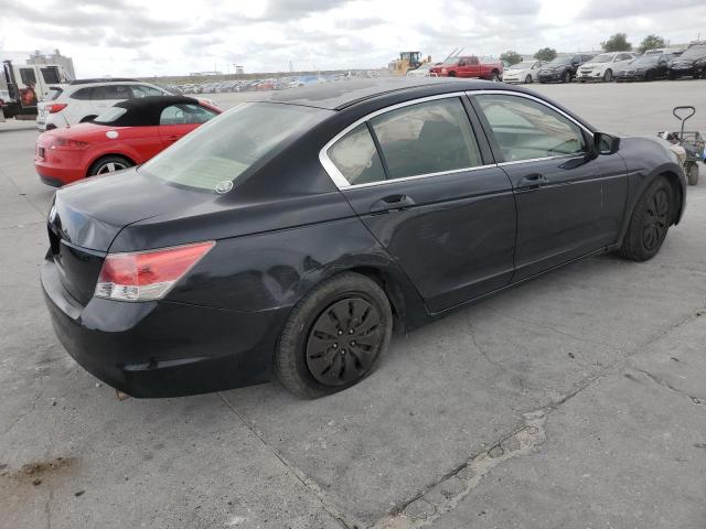 JHMCP26338C015221 - 2008 HONDA ACCORD LX BLACK photo 3