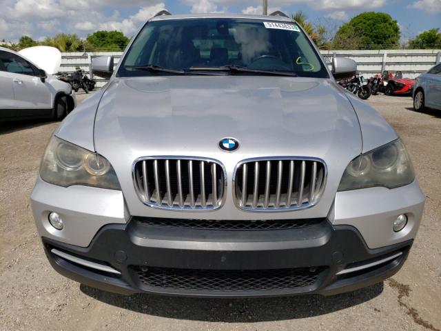 5UXFF03529LJ97232 - 2009 BMW X5 XDRIVE35D SILVER photo 5