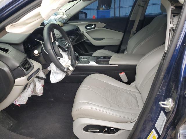 19UUB5F41MA004868 - 2021 ACURA TLX TECHNOLOGY BLUE photo 7