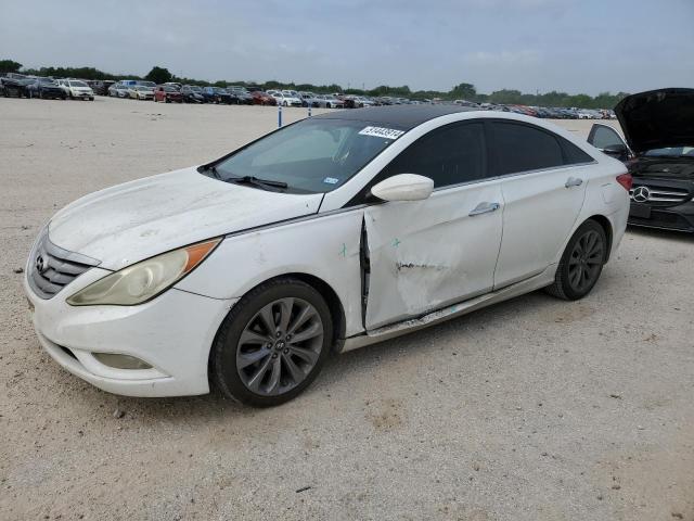 5NPEC4AB8BH255778 - 2011 HYUNDAI SONATA SE WHITE photo 1