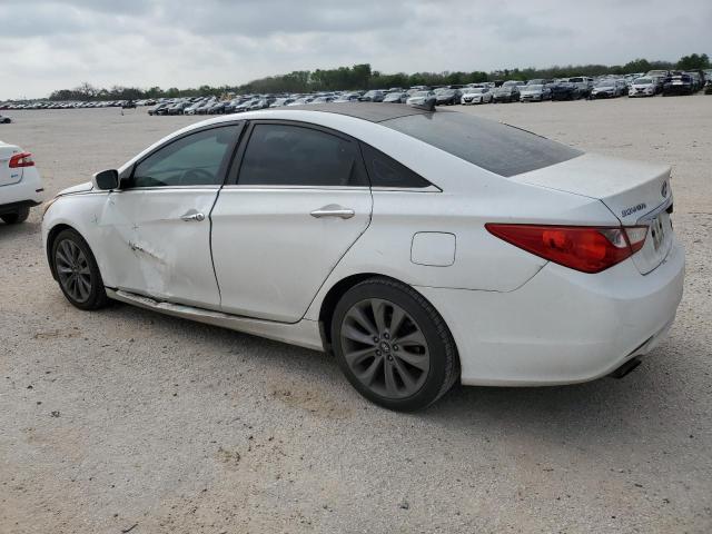 5NPEC4AB8BH255778 - 2011 HYUNDAI SONATA SE WHITE photo 2