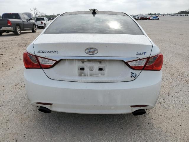 5NPEC4AB8BH255778 - 2011 HYUNDAI SONATA SE WHITE photo 6