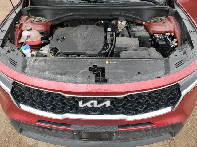 5XYRG4LCXPG165932 - 2023 KIA SORENTO LX RED photo 12