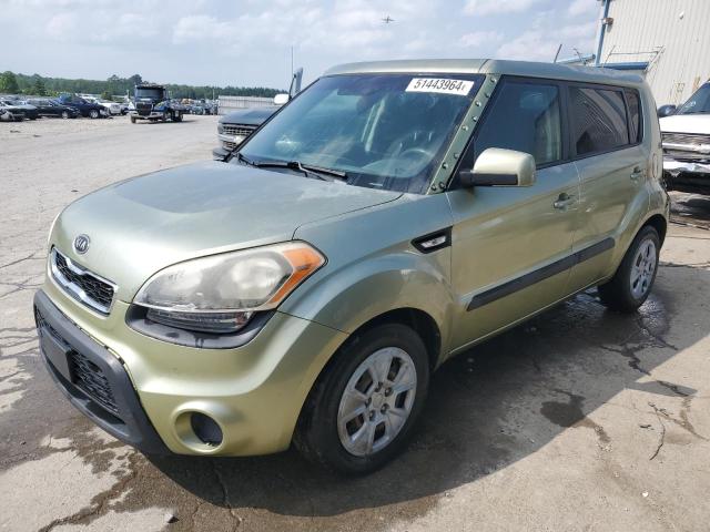 KNDJT2A50C7474785 - 2012 KIA SOUL GREEN photo 1