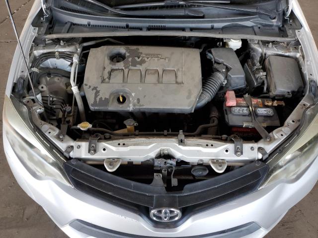 5YFBURHE4EP036515 - 2014 TOYOTA COROLLA L SILVER photo 11