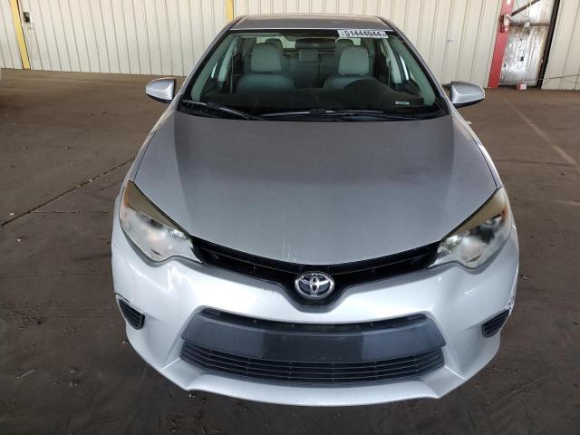 5YFBURHE4EP036515 - 2014 TOYOTA COROLLA L SILVER photo 5