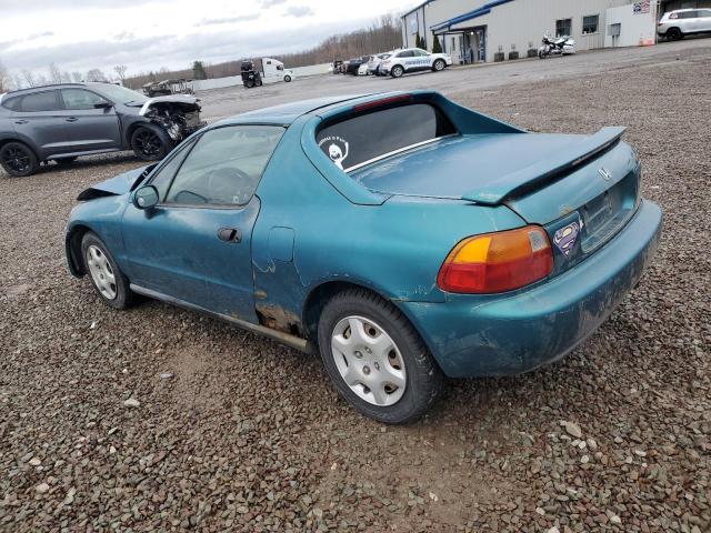 JHMEG1148SS002982 - 1995 HONDA CIVIC DEL SOL S TEAL photo 2