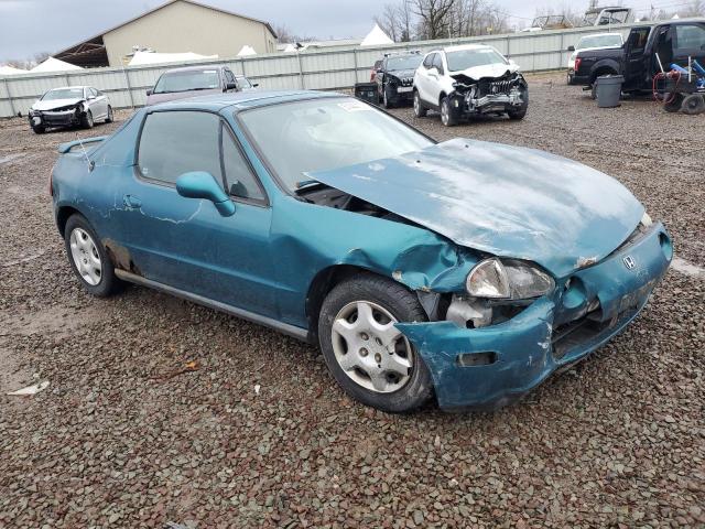 JHMEG1148SS002982 - 1995 HONDA CIVIC DEL SOL S TEAL photo 4