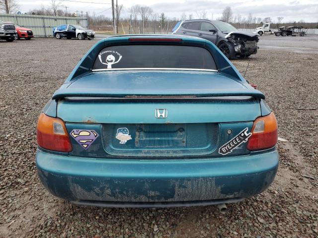 JHMEG1148SS002982 - 1995 HONDA CIVIC DEL SOL S TEAL photo 6